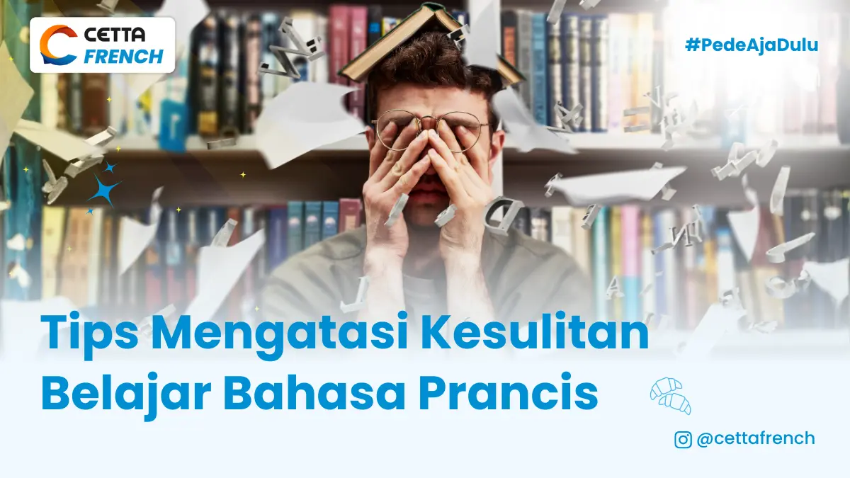 Seorang pria yang frustasi di ruang belajar