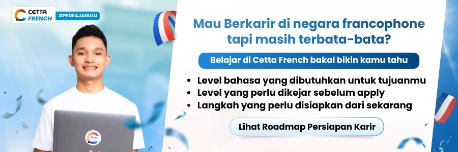 CTA Banner kursus bahasa prancis untuk berkarir di Prancis