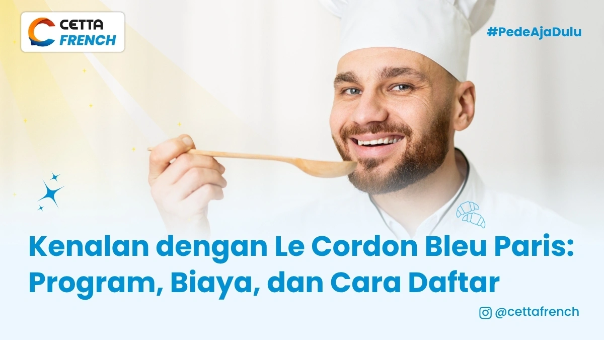 seorang chet asal kampus le cordon bleu paris
