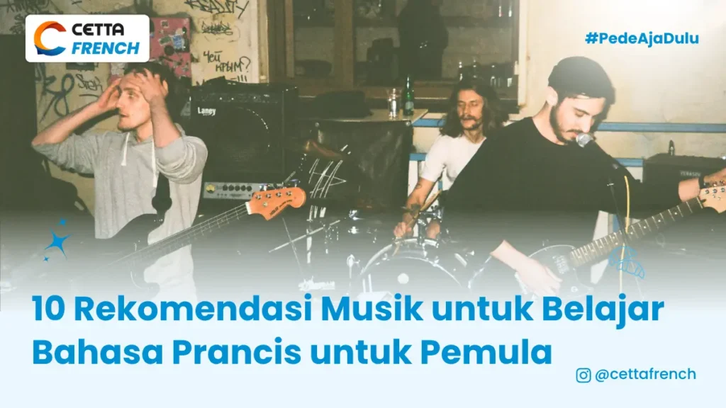 sekelompok band yang sedang perform di atas panggung