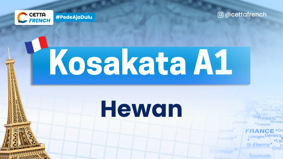 Kosakata Hewan dalam Bahasa Prancis