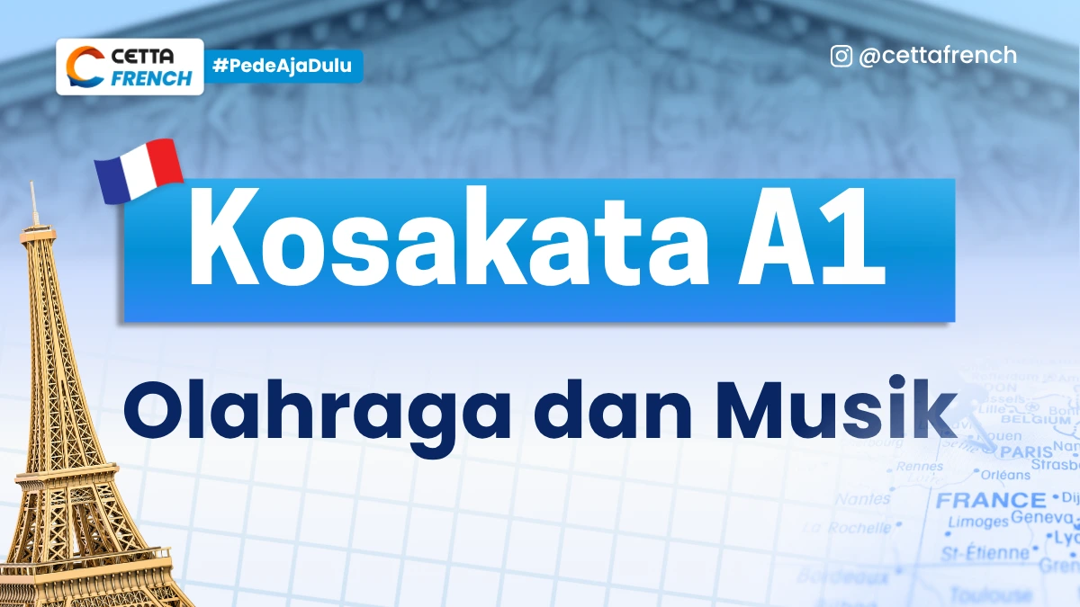 Kosakata Musik dan Olahraga dalam Bahasa Prancis
