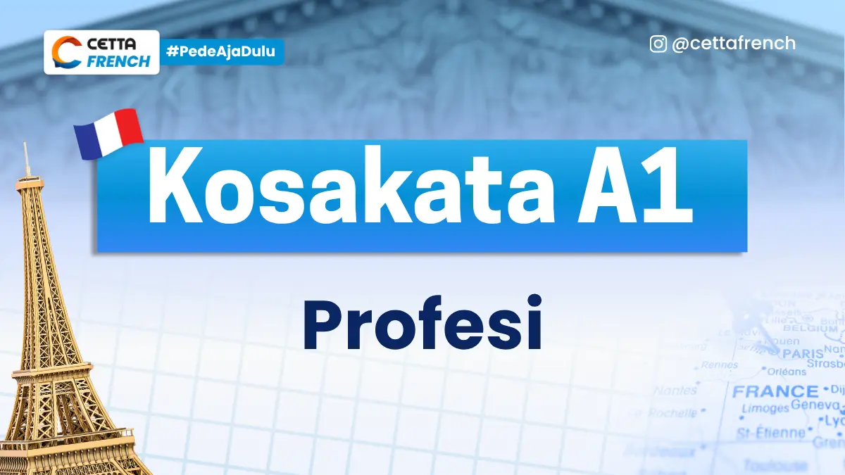 Cetta French - Kosakata A1: Profesi