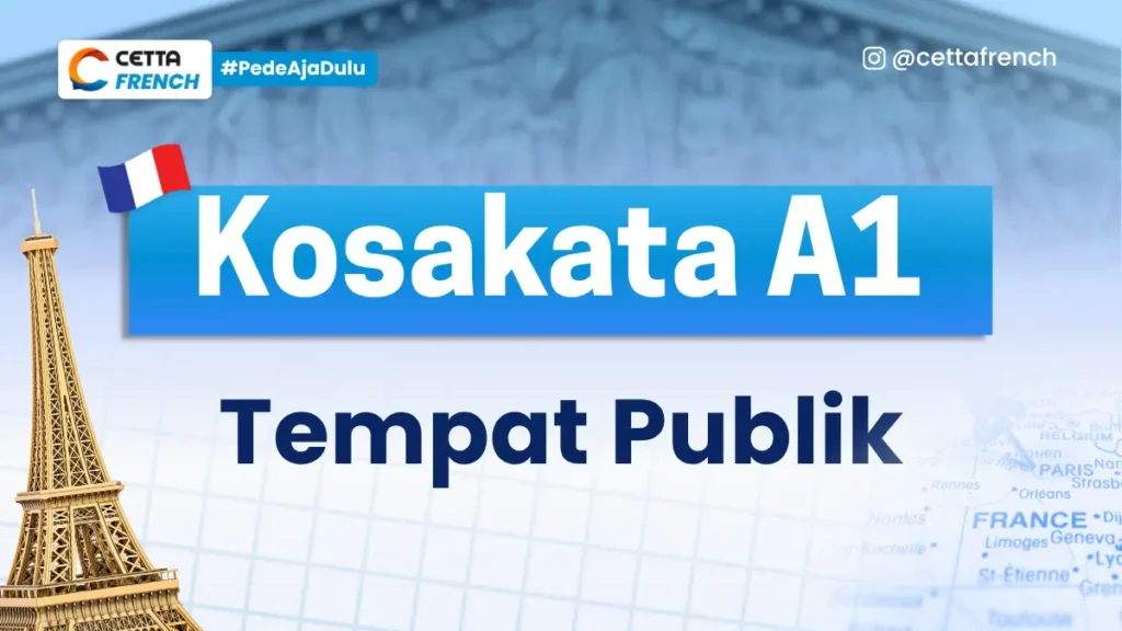 Tempat Publik dalam Bahasa Prancis
