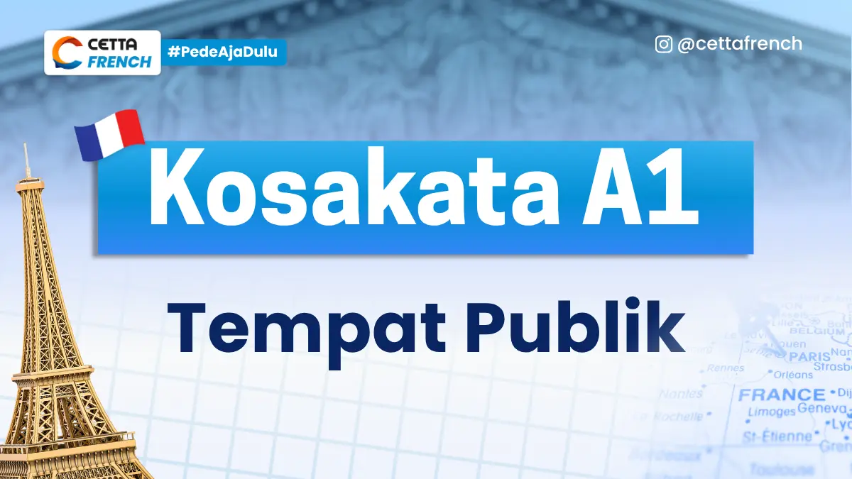 Tempat Publik dalam Bahasa Prancis
